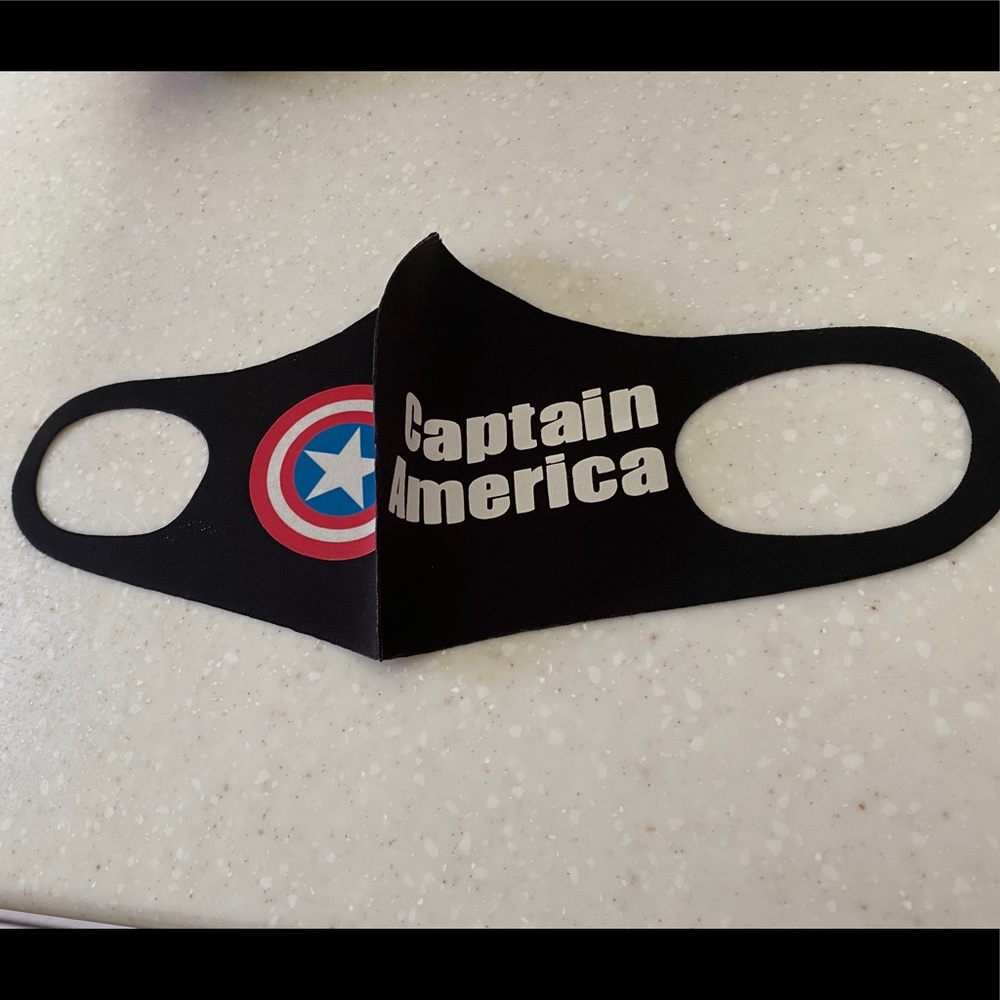 FACE MASK “ CAPTAIN AMERICA “ - Picture 4 of 6